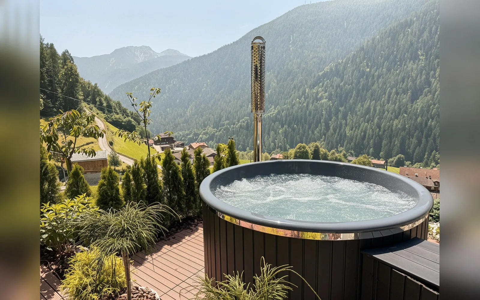 Villetta sulle Dolomiti — Appartamenti con vasca idromassaggio in Val di Rabbi, Trentino,  — galleria foto 1